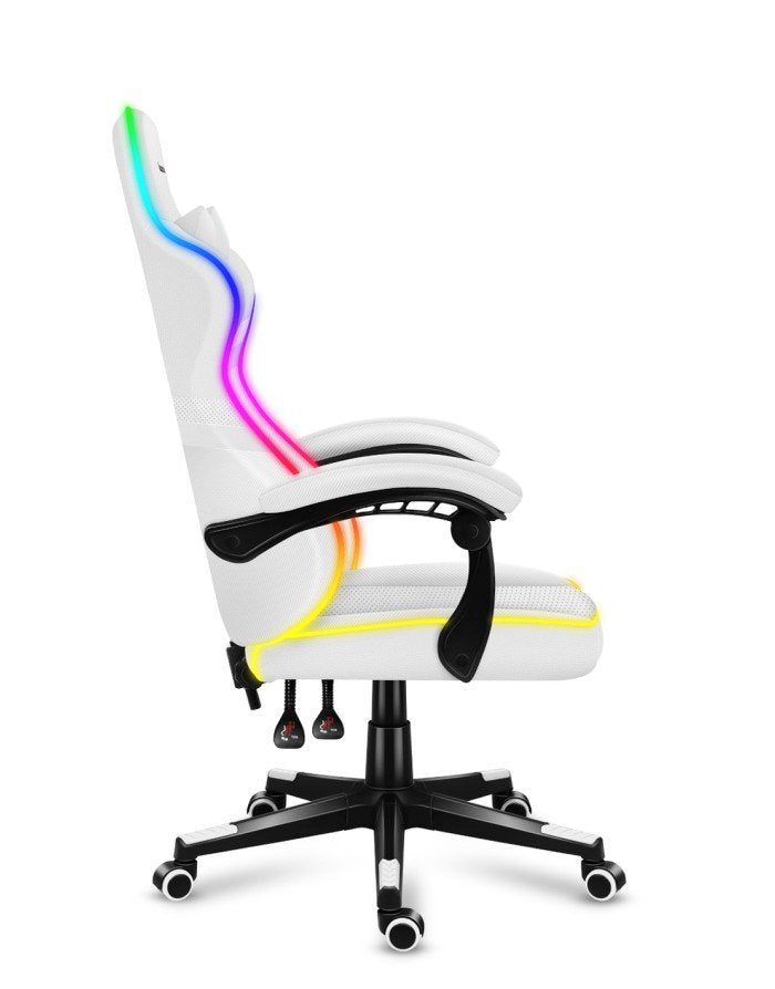 EAN 5903796013184 - Huzaro FORCE 4.4 RGB Silla para videojuegos de PC Asiento (de seguridad) de butaca Blanco imagen 3