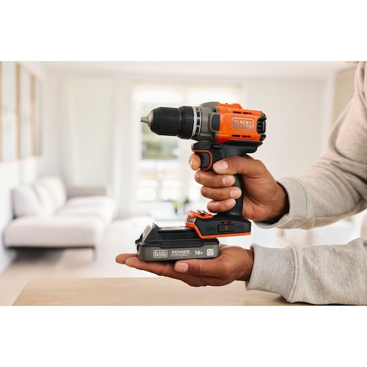 Taladro Black & Decker Bcd382d1xk-Qw Naranja