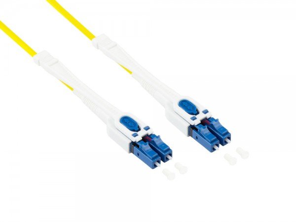 EAN 4014619557479 - Alcasa LW-U902LC Cable de fibra óptica e InfiniBand 2 m 2x LC Amarillo imagen 1