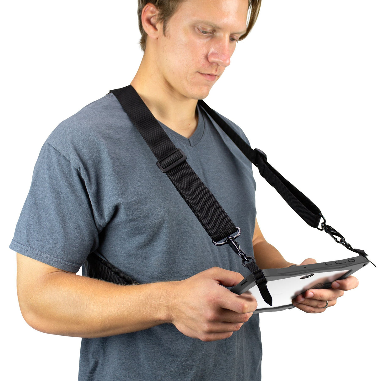 EAN 850030957962 - InfoCase FM-USHRN-KIT accesorio para funda de tableta Correa Negro imagen 2