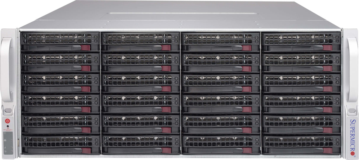 Supermicro Cse-847e1c-R1k23jbod 4u Sc847jbodw/Sas3 Single Expander W/1200w Redundant Pws