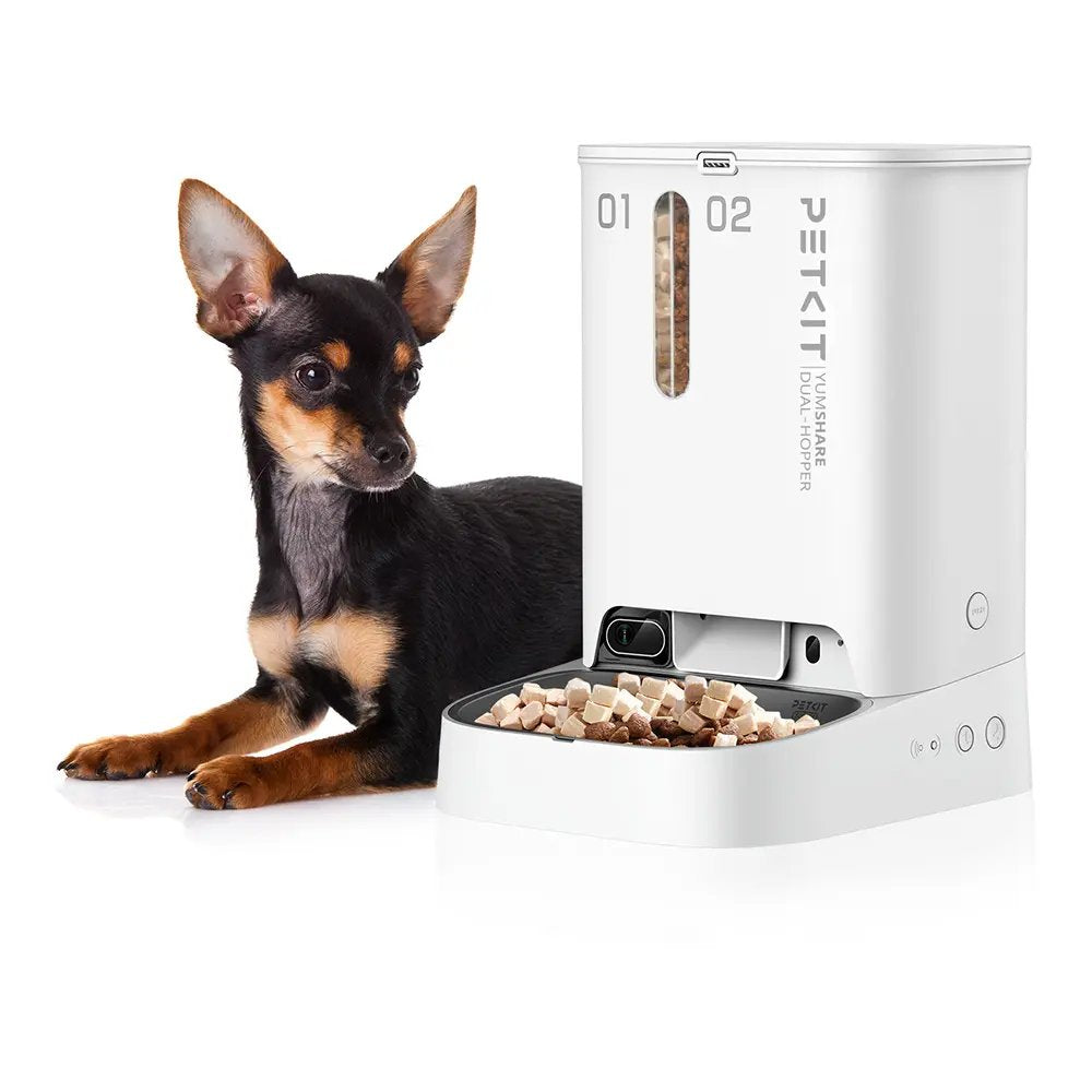 EAN 6975069302713 - PETKIT YUMSHARE Dual comedero y bebedero para perro y gato Acrilonitrilo butadieno estireno (ABS) Blanco imagen 6