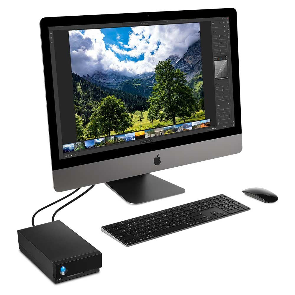 EAN 3660619408009 - LaCie 1big Dock disco duro externo 16 TB 7200 RPM 3.5" USB tipo A 3.2 Gen 1 (3.1 Gen 1) Negro imagen 10