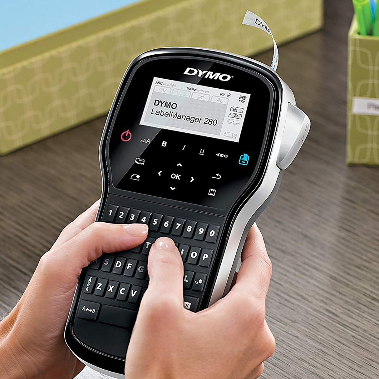 EAN 3501170968970 - DYMO LabelManager 280 QWZ impresora de etiquetas Transferencia térmica 180 x 180 DPI 15 mm/s Inalámbrico imagen 4