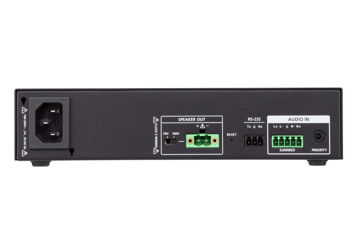 Amplificador De Potencia De 60 W Mono Hi-Z Aten Ap106