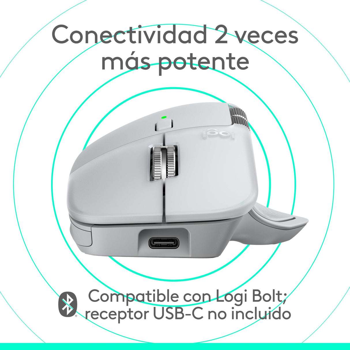 Mx Master 4 White Silver Wrls