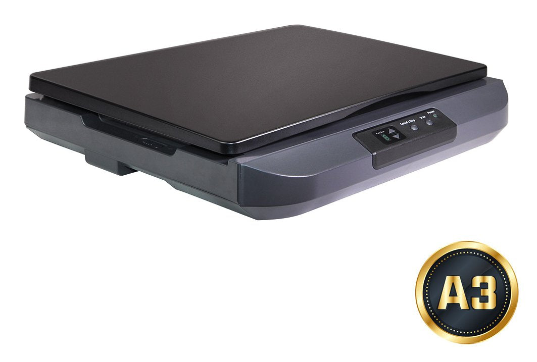 Avision Fb5100 Escáner De Cama Plana 600 X 1200 Dpi A3 Negro, Gris
