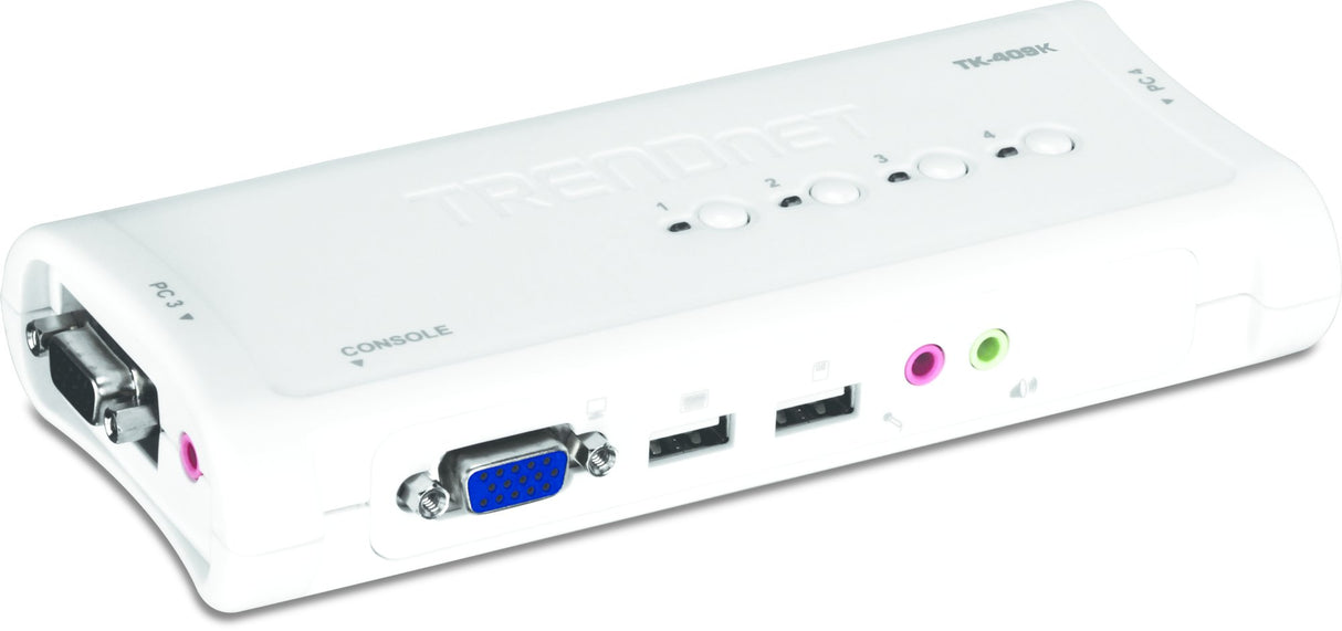 EAN 0710931304299 - Trendnet TK-409K interruptor KVM Azul imagen 1
