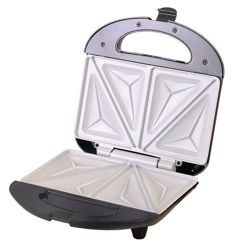EAN 5908256834002 - Camry Premium CR 3018 sandwichera 700 W Negro, Plata imagen 1