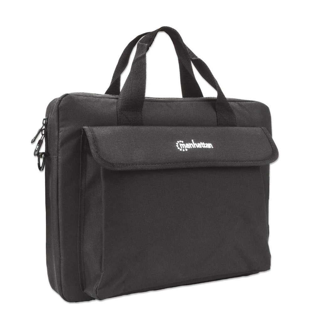 EAN 0766623439893 - Manhattan 439893 maletines para portátil 35,8 cm (14.1") Bandolera Negro imagen 2