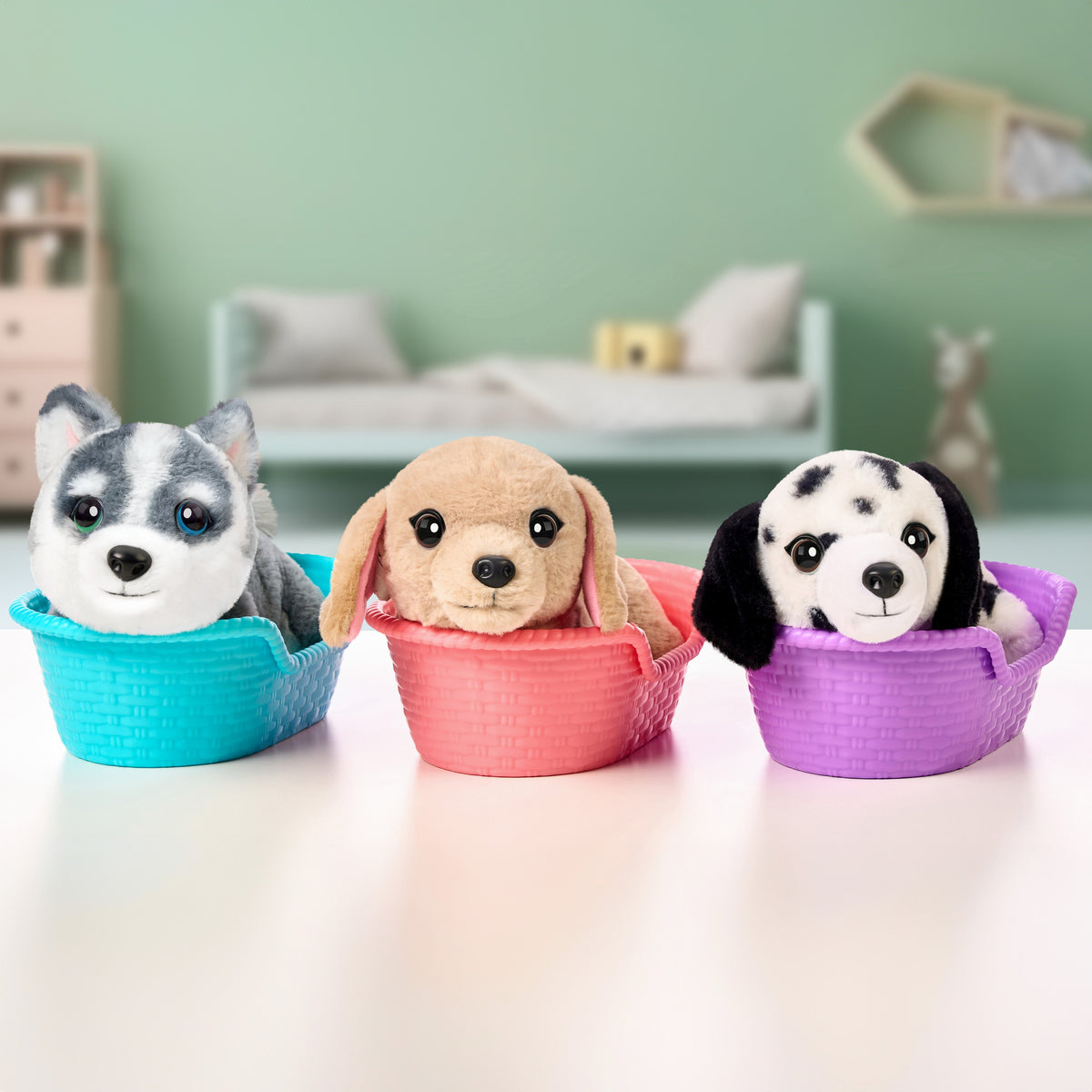 Moose Toys Little Live Pets My Really Real S2 Puppy Mini - Pepper, Peluche 26651