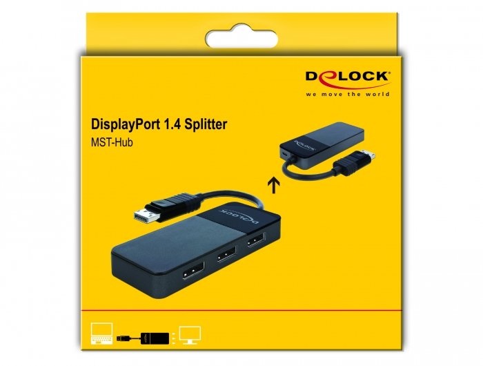 EAN 4043619877379 - DeLOCK 87737 divisor de video DisplayPort 3x DisplayPort imagen 5
