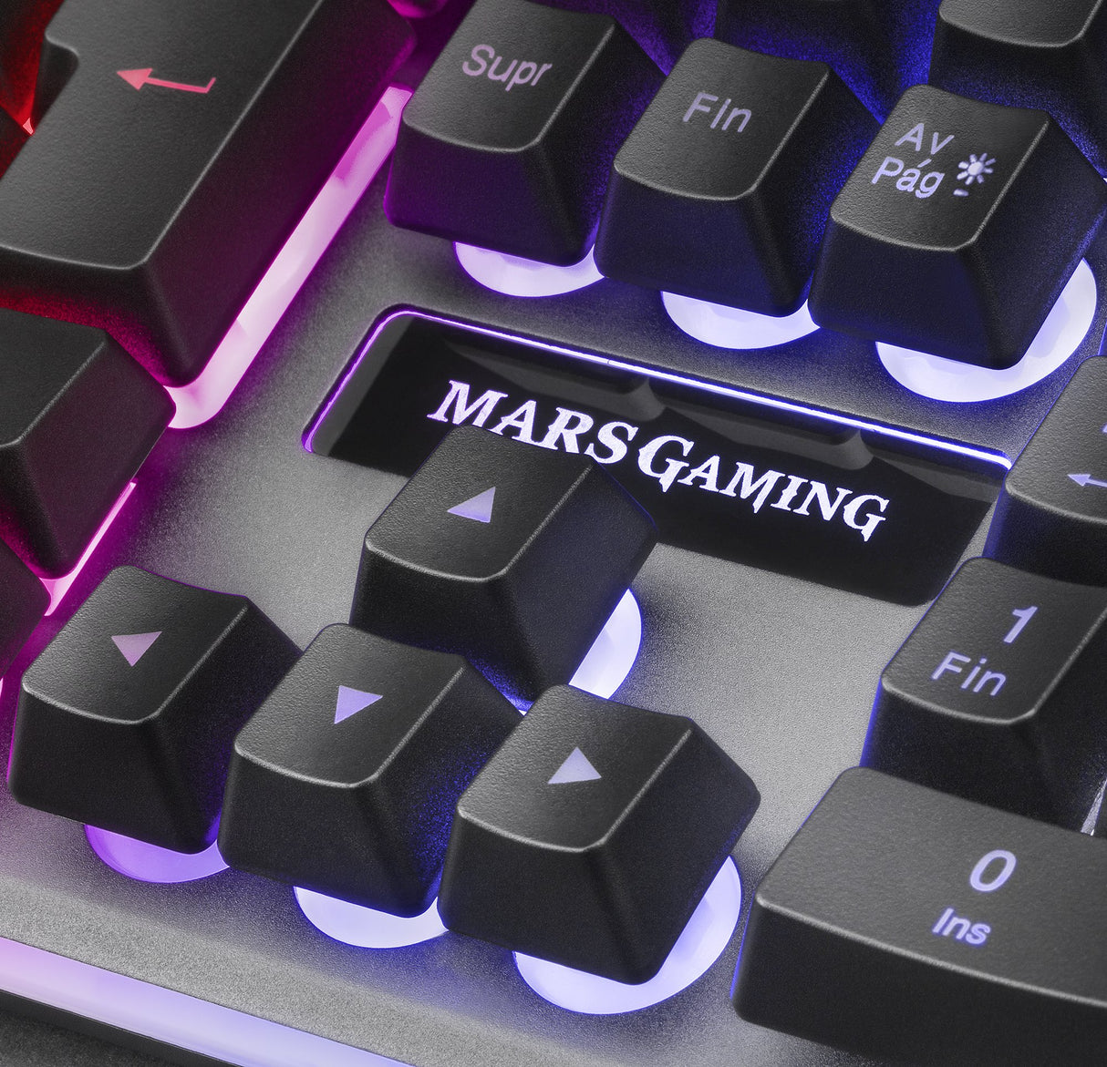 EAN 4710562758917 - Mars Gaming MK220PT teclado Juego USB Negro, Gris imagen 6
