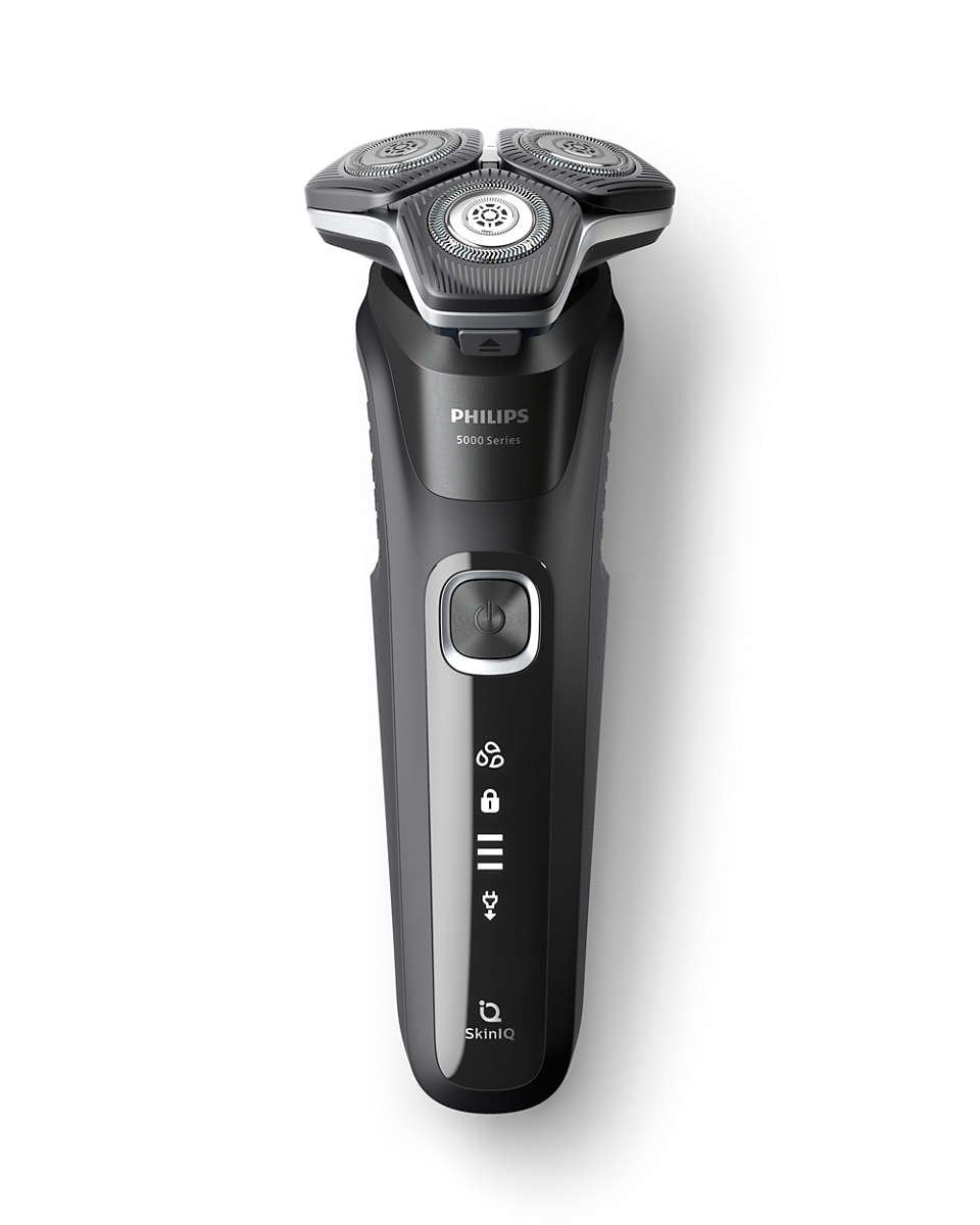 EAN 8720689008082 - Philips SHAVER Series 5000 S5898/35 afeitadora Máquina de afeitar de rotación Recortadora Negro imagen 4