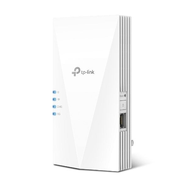 EAN 0840030703331 - TP-Link RE700X sistema Wi-Fi Mesh (Wi-Fi en malla) Doble banda (2,4 GHz / 5 GHz) Wi-Fi 6 (802.11ax) Blanc imagen 1
