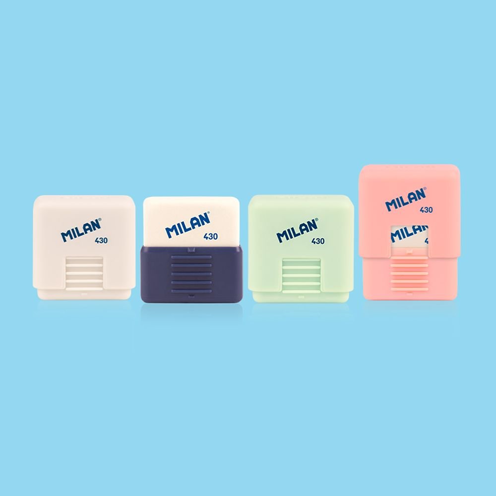EAN 8414034010324 - Milan CMMS430SNC goma Caucho Beige, Azul, Verde, Rosa 30 pieza(s) imagen 2