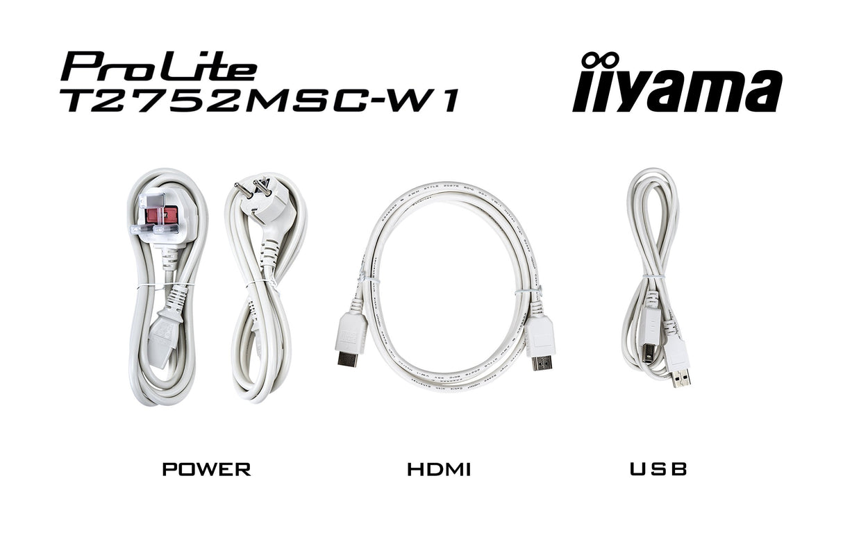 EAN 4948570123001 - iiyama ProLite T2752MSC-W1 pantalla para PC 68,6 cm (27") 1920 x 1080 Pixeles Full HD LED Pantalla táctil imagen 20
