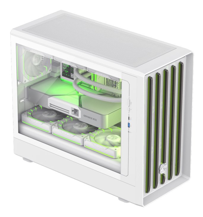 Caja Pc Gamemax Case Claw 360 Wh M-Atx