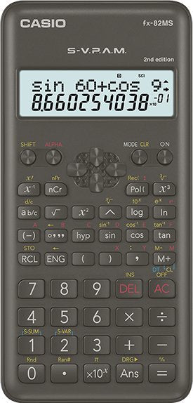EAN 4549526607400 - Casio FX-82MS-2 calculadora Bolsillo Calculadora científica Negro imagen 1