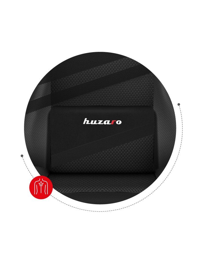 EAN 5903796013153 - Huzaro FORCE 4.4 CARBON Silla para videojuegos de PC Asiento (de seguridad) de butaca Negro, Carbono imagen 6