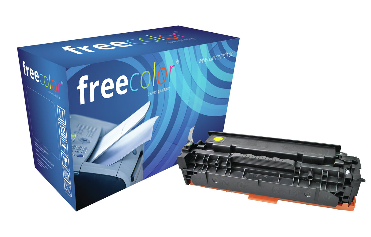 Freecolor Toner Hp Clj Cp2025 Yellow Cc532a Compatible