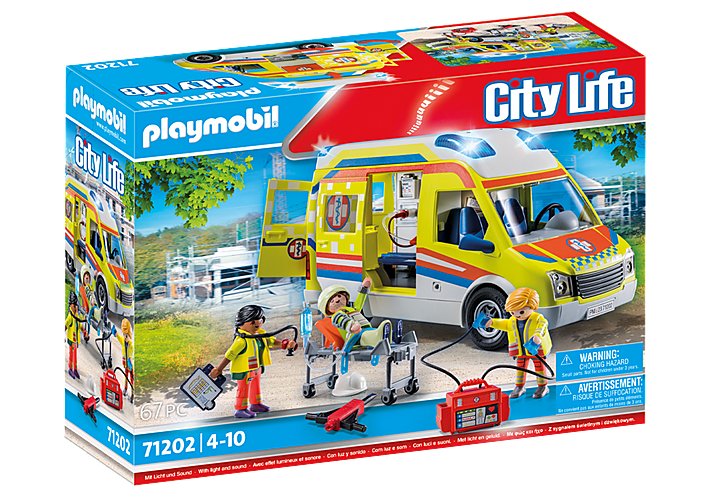 Playmobil 71244 City Life - Equipo De Rescate