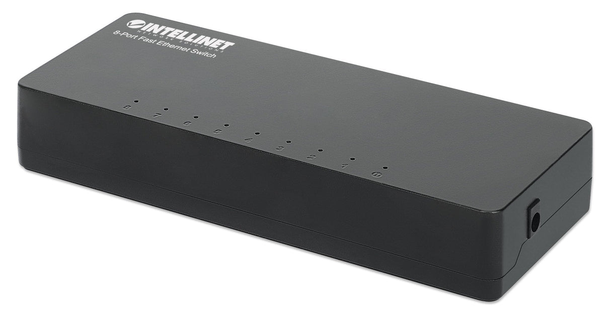 EAN 0766623561730 - Intellinet 561730 switch Fast Ethernet (10/100) Negro imagen 1