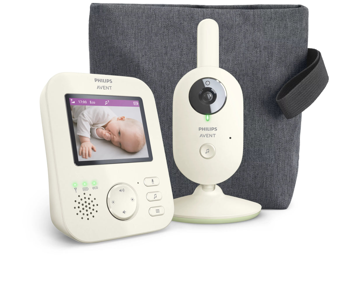 EAN 8720689016797 - Philips AVENT SCD882/26 video-monitor para bebés 300 m FHSS Blanco imagen 4