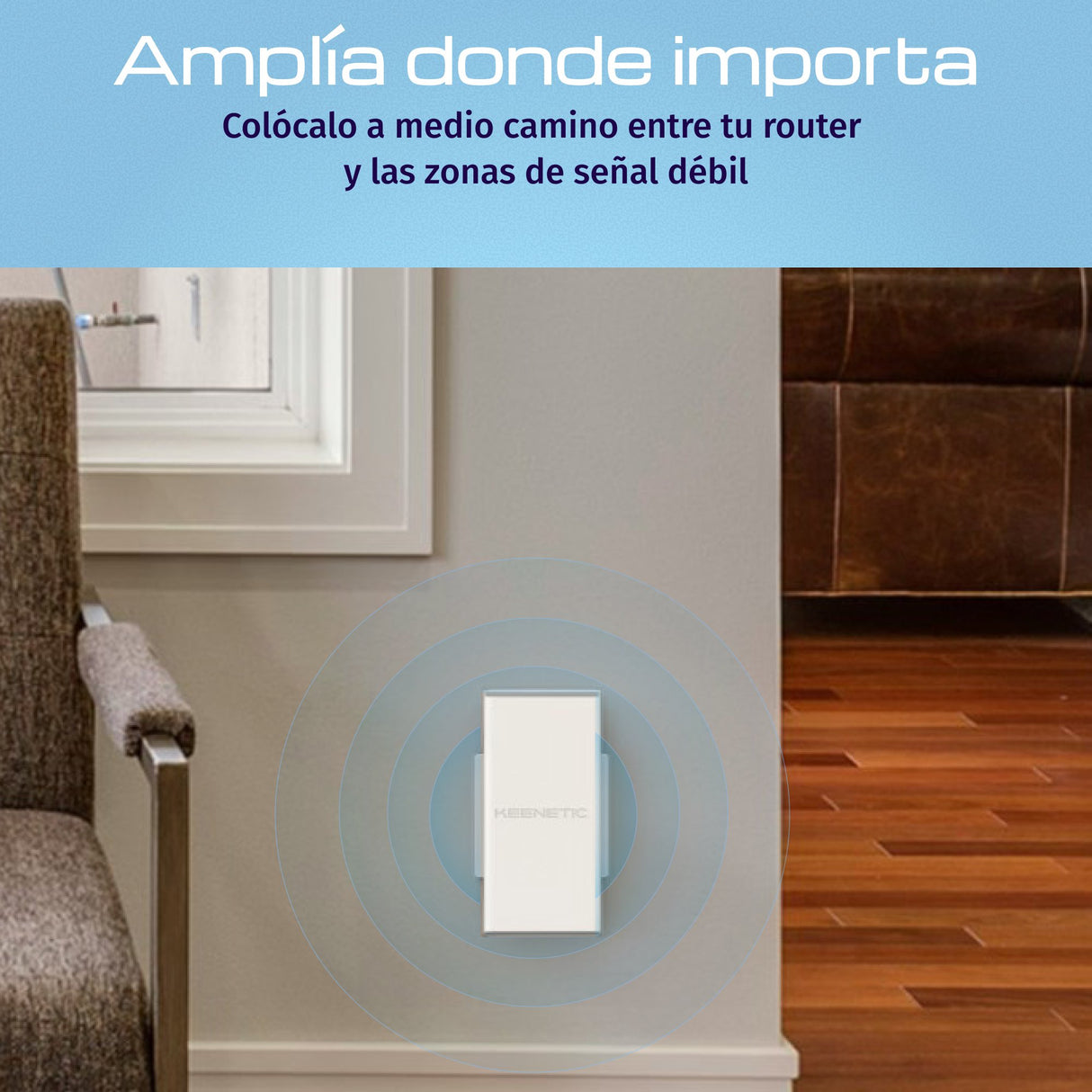 EAN 4897082922278 - Keenetic Buddy 6 SE (KN-4410) Repetidor de red Blanco, Gris 1000 Mbit/s imagen 2