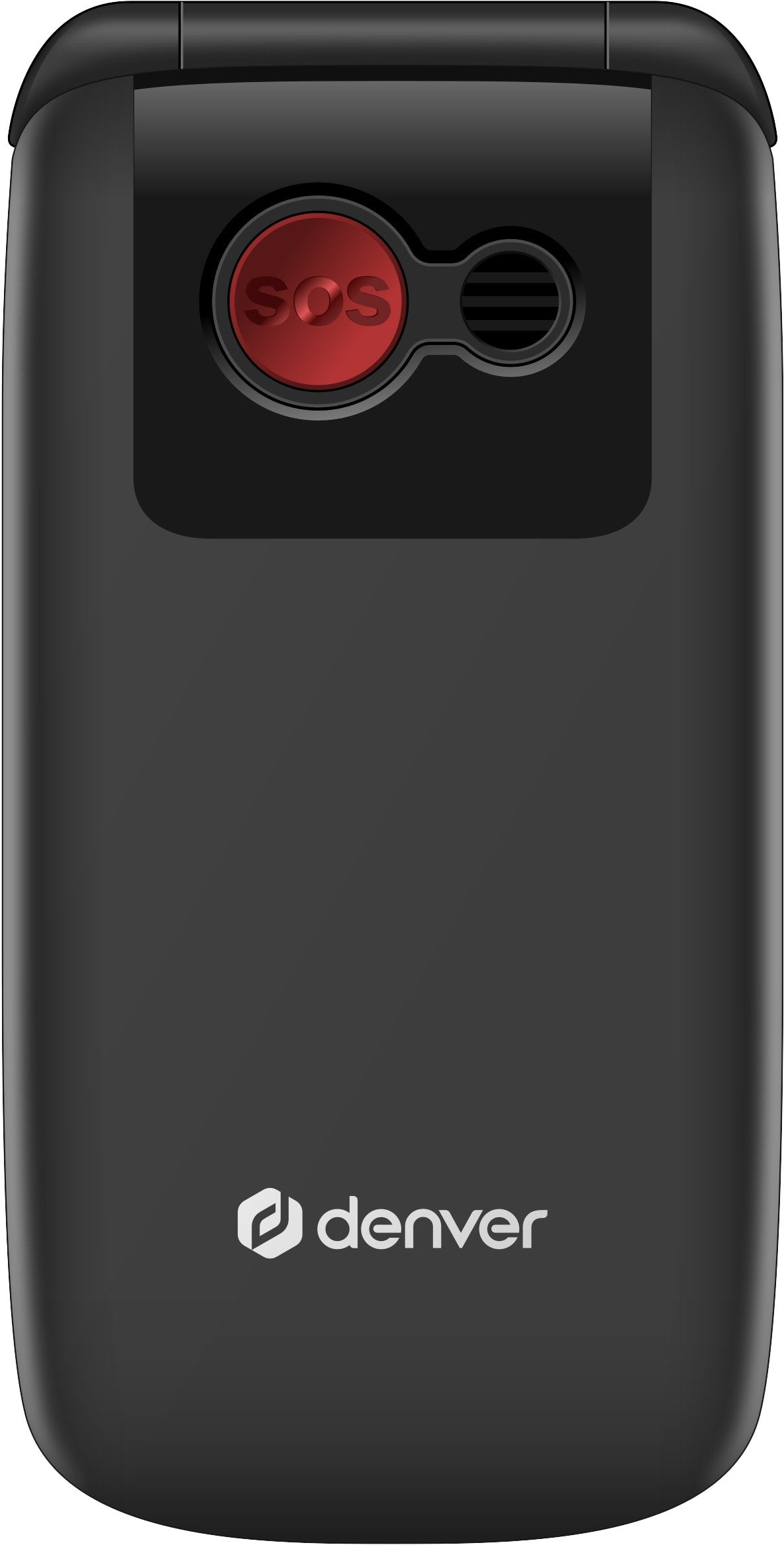 EAN 5706751074622 - Denver BAS-24600L 6,1 cm (2.4") 270 g Negro Teléfono para personas mayores imagen 3