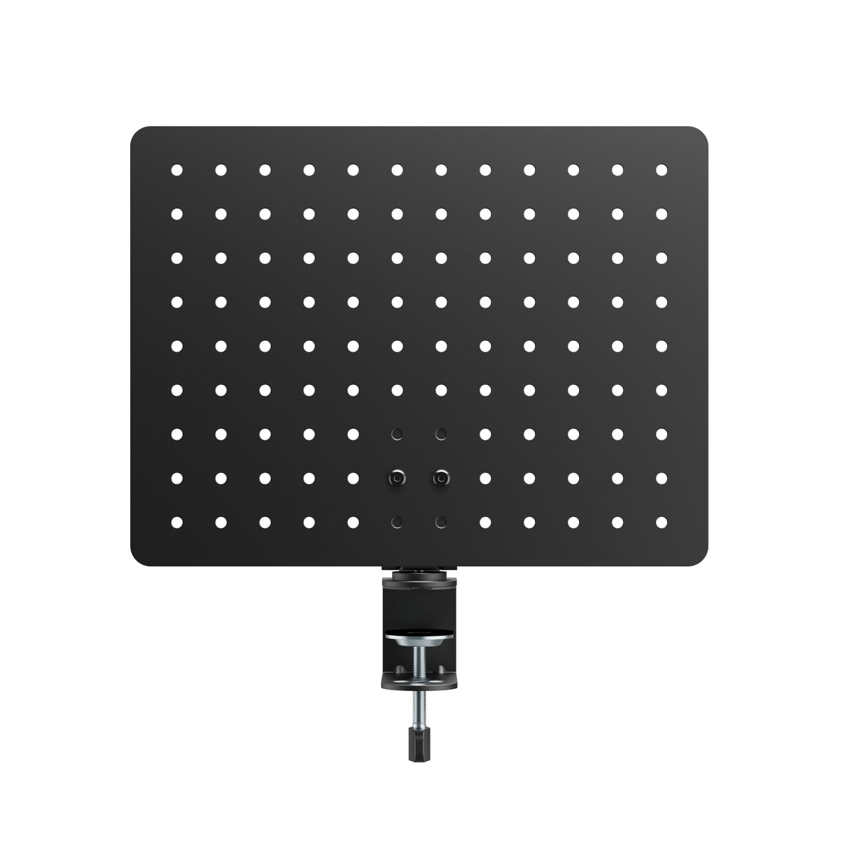 Organizador De Escritorio Activejet Apb-002b: Tablero Giratorio Perforado En Negro Mate