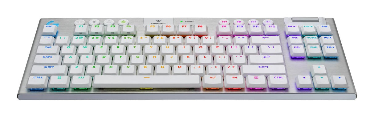 EAN 5099206121621 - Logitech G G915 X LIGHTSPEED teclado Juego USB + RF Wireless + Bluetooth QWERTZ Alemán Blanco imagen 2