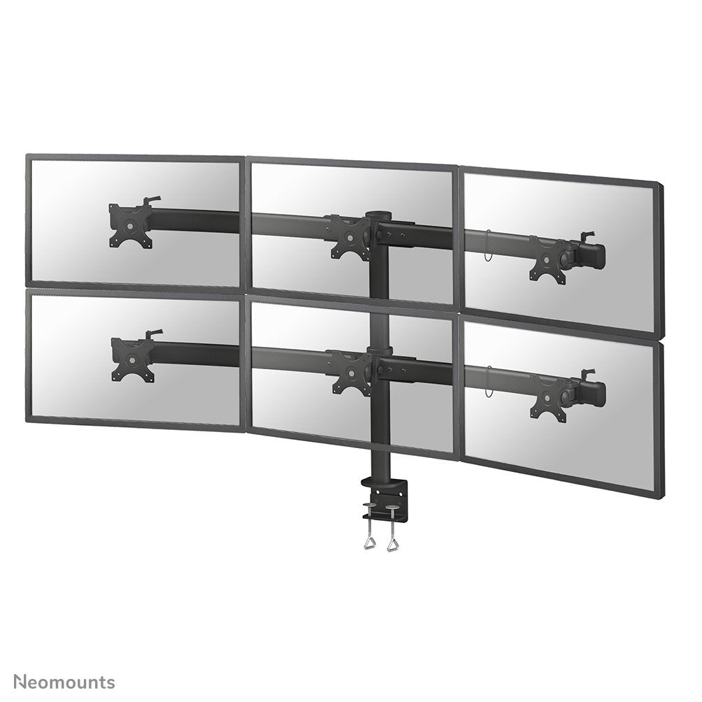 EAN 8717371445560 - Neomounts FPMA-D700D6 soporte para monitor 68,6 cm (27") Escritorio Negro imagen 1