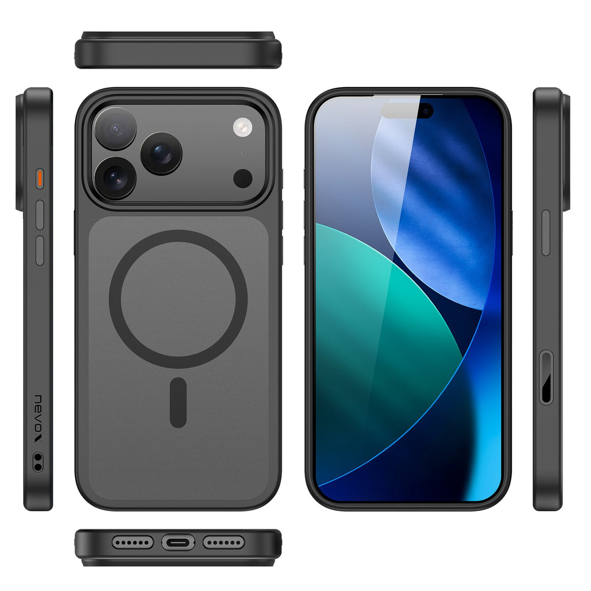 EAN 4250686415452 - nevox 2545 funda para teléfono móvil 17,5 cm (6.9") Negro imagen 3