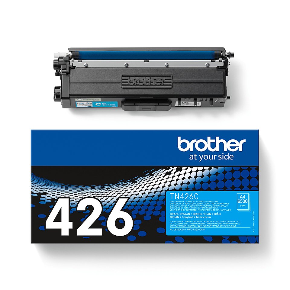 EAN 4977766771757 - Brother TN-426C cartucho de tóner 1 pieza(s) Original Cian imagen 2