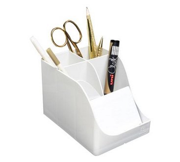 Exacompta Portalápices Pen Wave Autentik 5 Compartimentos Blanco