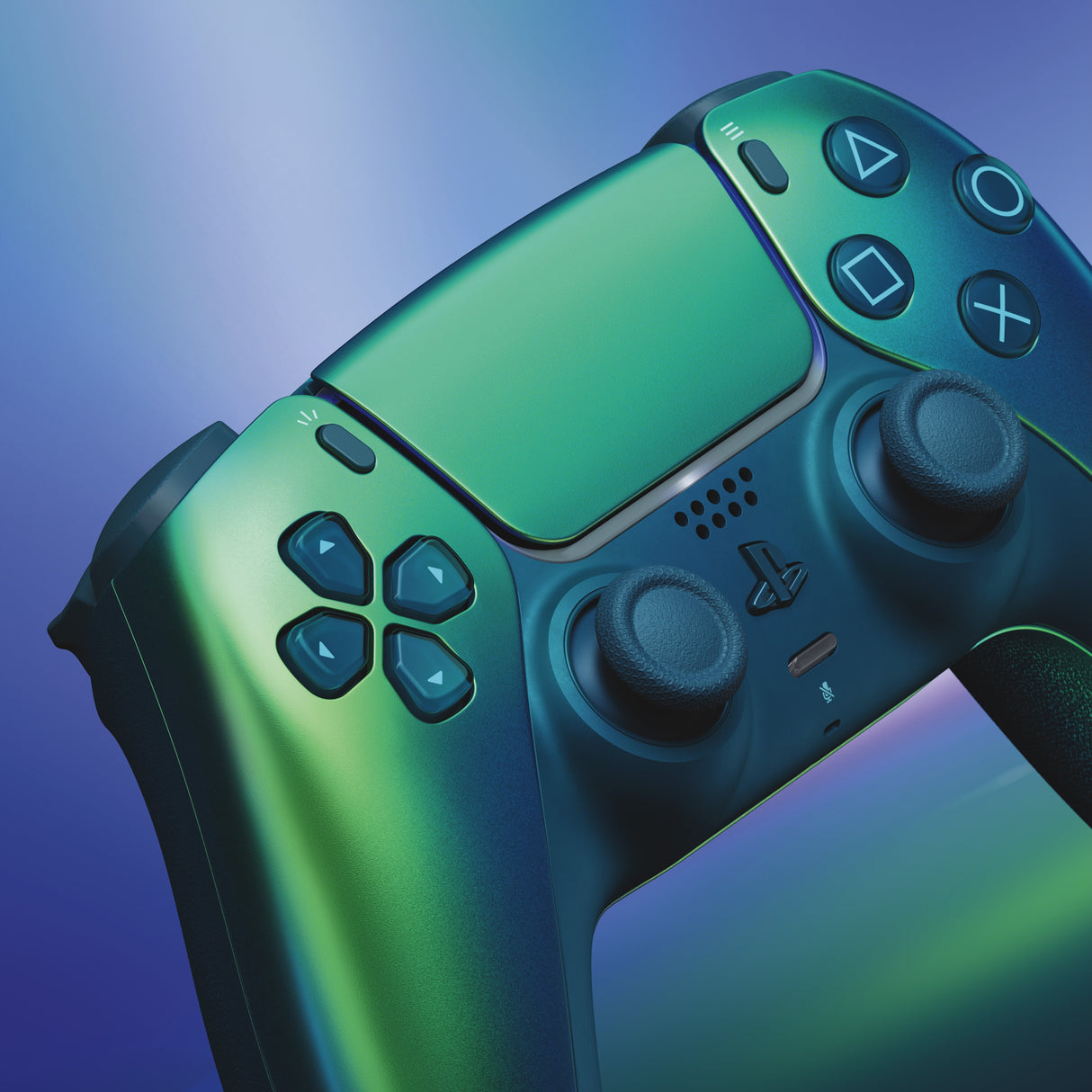 Sony Dualsense V3 Game Pad Inalámbrico Bluetooth Chroma Verde Azulado Ps719023838