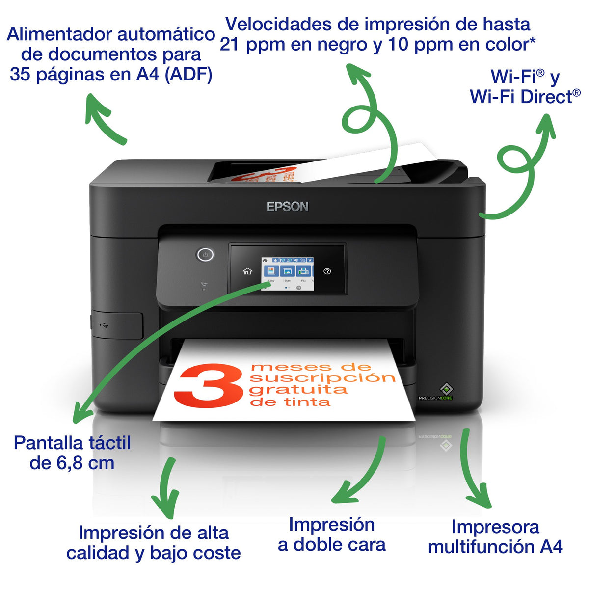 EAN 8715946679785 - Epson WorkForce Pro WF-3820DWF imagen 9
