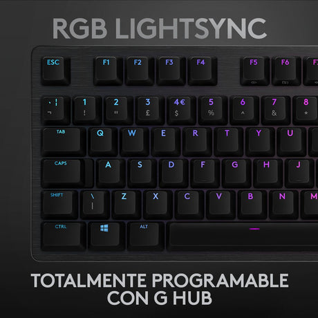 EAN 5099206086081 - Logitech G 920-009344 teclado Juego USB QWERTY Español Carbono imagen 11