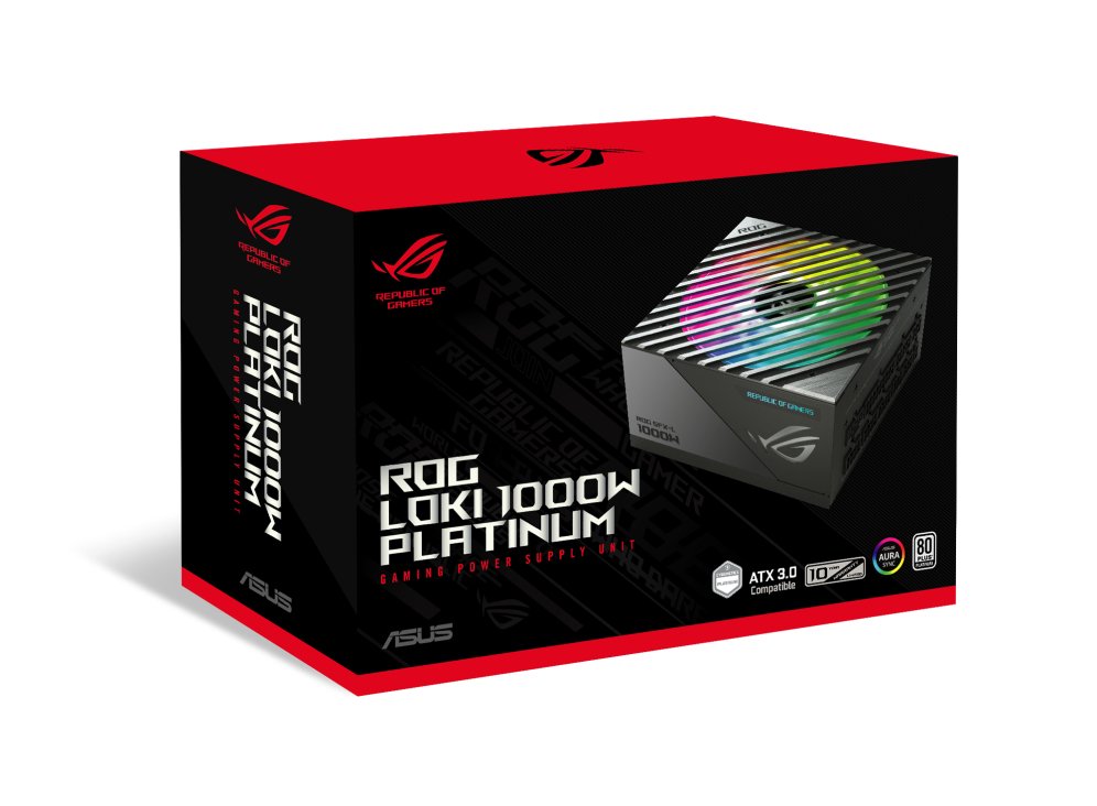 EAN 4711081721901 - ASUS ROG Loki SFX-L 1000W Platinum unidad de fuente de alimentación 24-pin ATX Negro, Plata imagen 12