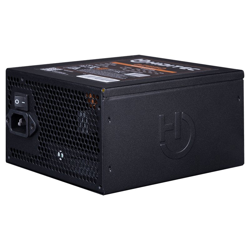 Fuente De Alimentacion Hiditec Gaming Bz-550w Certificado 80 Plus Bronze Pfc Activo Ventil. 14cm Cables 500mm 6xsata 2x6+2pin
