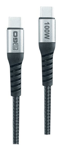 EAN 4010425975100 - 2GO 797510 cable USB USB 2.0 1,2 m USB C Negro, Plata imagen 1