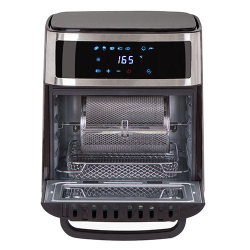 EAN 5903887803168 - Adler AD 6309 freidora Sencillo 13 L Independiente 2500 W Freidora de aire caliente Negro, Plata imagen 9