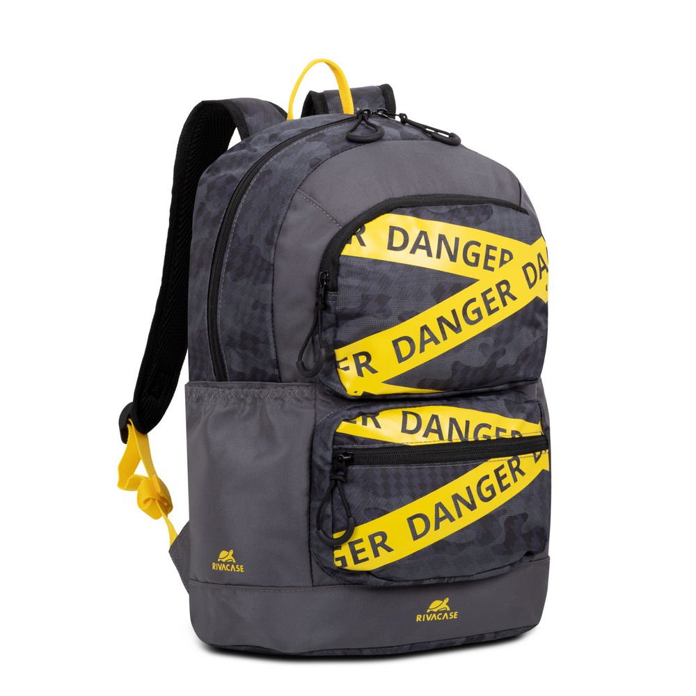 EAN 4260709010441 - Rivacase Erebus 33,8 cm (13.3") Mochila Camuflaje, Gris imagen 1