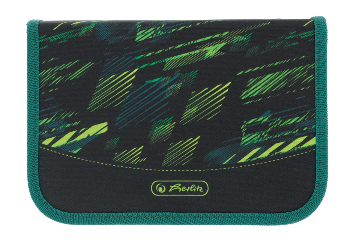 Herlitz Loop Plus Game Changer Juego De Mochila Escolar Niño Poliéster Negro, Verde