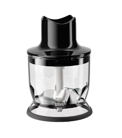 Braun Mq 20 Recipiente Para Picar, Trituradora Negro, Recipiente Para Picar, 0,35 L, Acero Inoxidable, Negro, Multiquick 3 / Multiquick 3 Vario / Multiquick 5 / Multiquick 5 Vario / Mr5 Series / Multiquick 7...