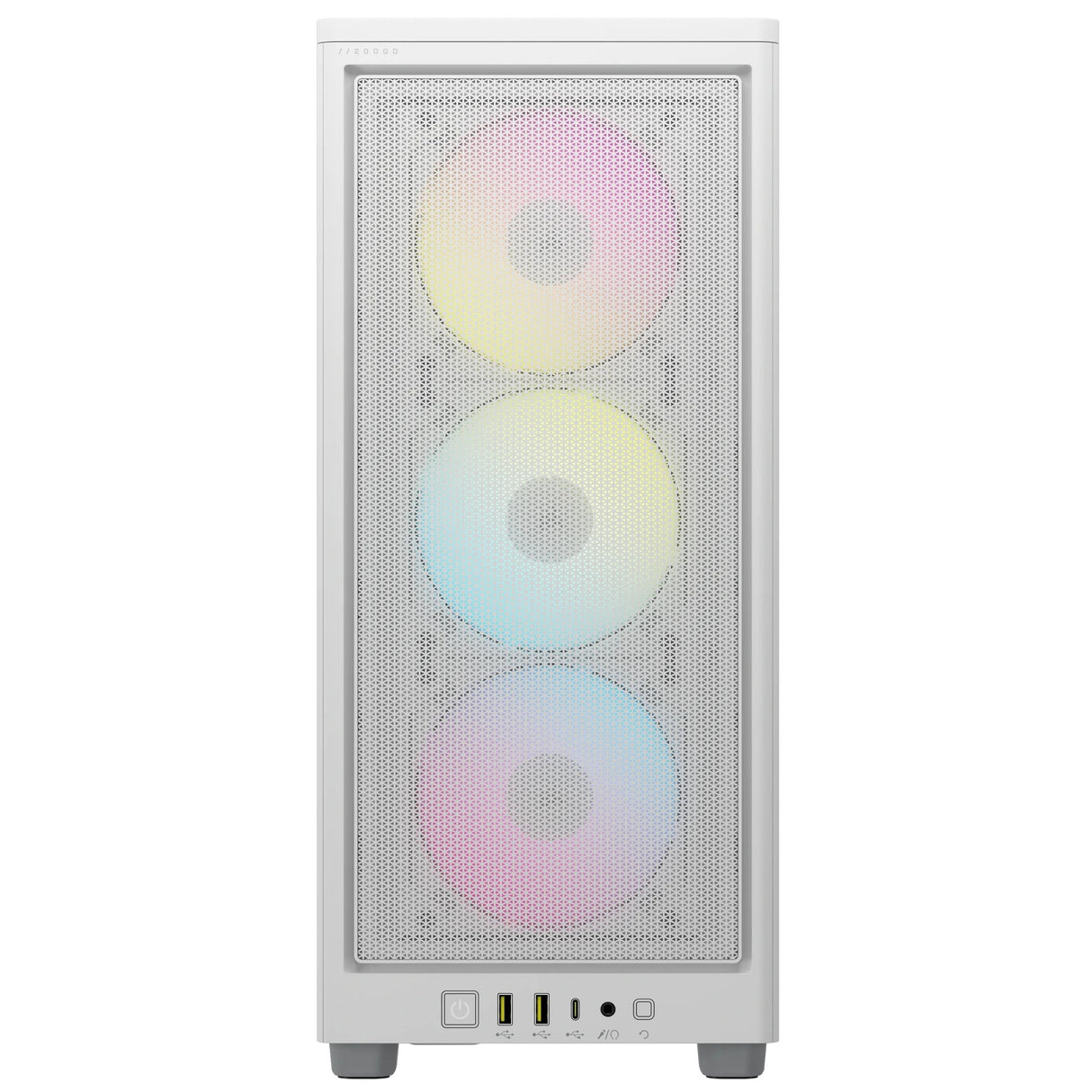 Caja Mini Itx Icue 2000d Rgb Airflow White Corsair