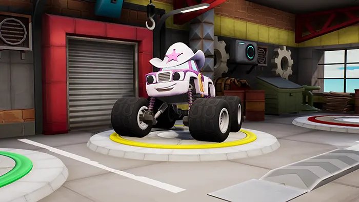 Juego Blaze Y Monster Machines Ciudad Switch