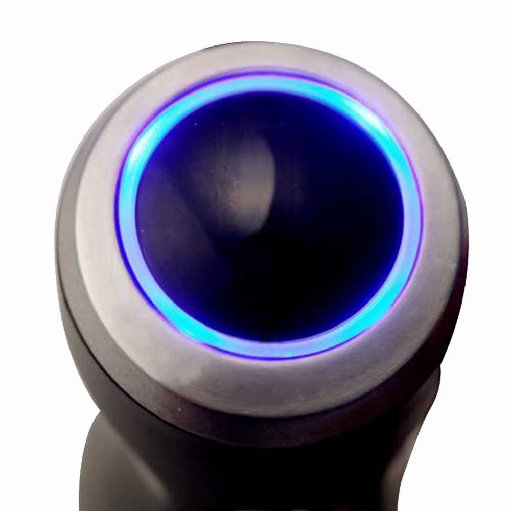 Batidora Haeger Titán 1100w 2 Interruptores Toque Fácil Función Turbo Eje Desmontable Pie Acero Inox Hoja Titanio 5.4cm