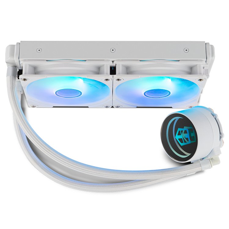 EAN 8436587975448 - NOX Hummer M-240 ARGB Procesador Sistema de refrigeración líquida todo en uno 12 cm Blanco imagen 4